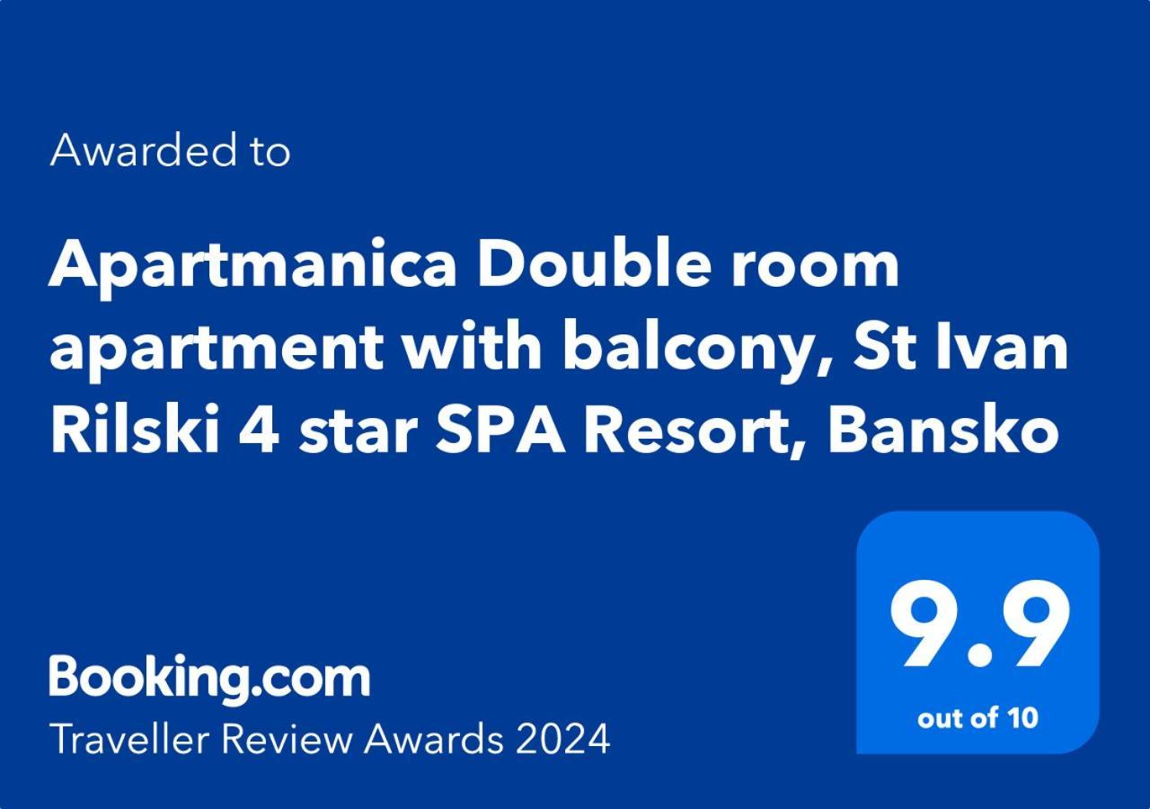 Apartmanica Double Room Apartment 101-12, Big Terrace, St Ivan Rilski 4 Star Spa Resort, Μπάνσκο Εξωτερικό φωτογραφία